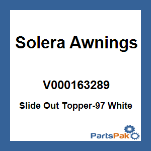 Solera Awnings V000163289; Slide Out Topper-97 White
