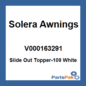 Solera Awnings V000163291; Slide Out Topper-109 White