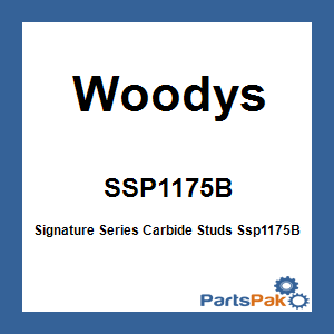 Woodys SSP1175B; Signature Series Carbide Studs Ssp1175B 5/16 Stud 96Pc