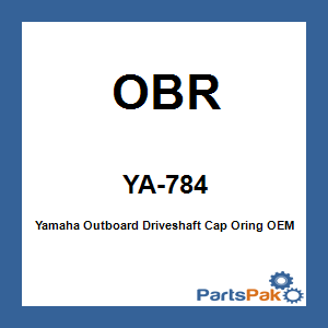 OBR YA-784; Yamaha Outboard Driveshaft Cap Oring OEM# 93210-54534-00