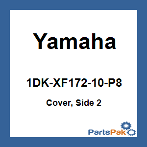 Yamaha 1DK-XF172-10-P8 Cover, Side 2; 1DKXF17210P8