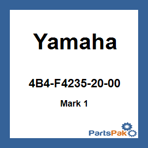 Yamaha 4B4-F4235-20-00 Mark 1; 4B4F42352000