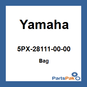 Yamaha 5PX-28111-00-00 Bag; 5PX281110000