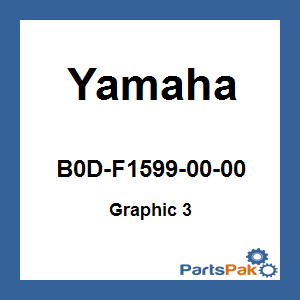 Yamaha B0D-F1599-00-00 Graphic 3; B0DF15990000