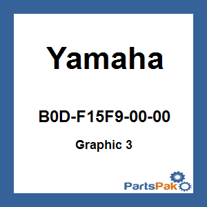 Yamaha B0D-F15F9-00-00 Graphic 3; B0DF15F90000