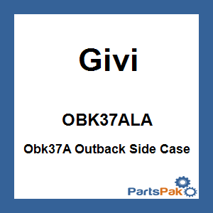 Givi OBK37ALA; Obk37A Outback Side Case Left 37 Liter
