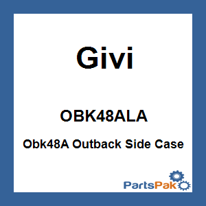 Givi OBK48ALA; Obk48A Outback Side Case