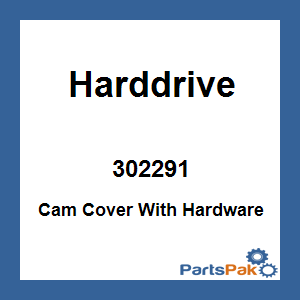 Harddrive 302291; Cam Cover With Hardware And Gasket Black