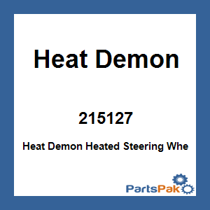 Heat Demon 215127; Heat Demon Heated Steering Wheel Fits Honda