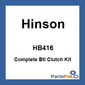 Hinson HB416; Complete Btl Clutch Kit
