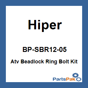Hiper BP-SBR12-05; Atv Beadlock Ring Bolt Kit