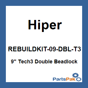 Hiper REBUILDKIT-09-DBL-T3; 9-inch Tech3 Double Beadlock Wheel Bolt Kit