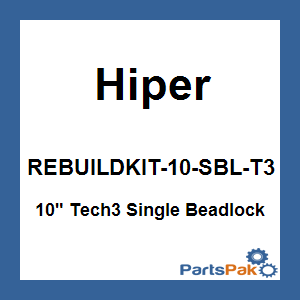 Hiper REBUILDKIT-10-SBL-T3; 10-inch Tech3 Single Beadlock Bolt Kit