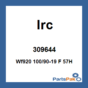 IRC 309644; Wf920 100/90-19 F 57H
