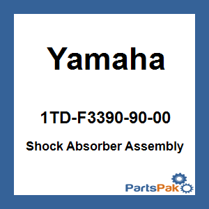 Yamaha 1TD-F3390-90-00 Shock Absorber Assembly 2; New # 1TD-F3390-91-00