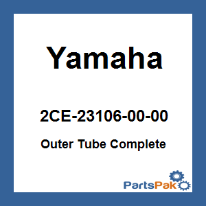 Yamaha 2CE-23106-00-00 Outer Tube Complete; 2CE231060000