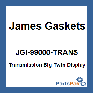 James Gaskets JGI-99000-TRANS; Gasket Display Board Transmission Big Twin