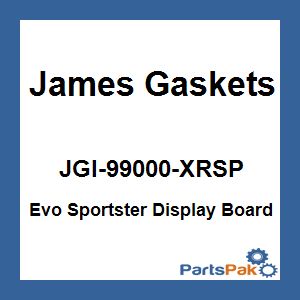 James Gaskets JGI-99000-XRSP; Gasket Display Board Evo Sportster