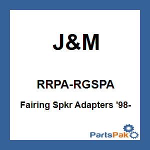 J&M RRPA-RGSPA; J&M Fairing Spkr Adapters '98-13 Fltr Models