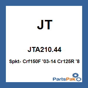 JT JTA210.44; Spkt- Crf150F '03-14 Cr125R '8