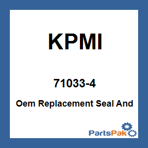 KPMI 71033-4; Oem Replacement Seal And Installation Tool