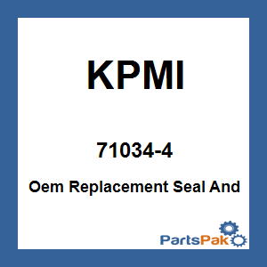 KPMI 71034-4; Oem Replacement Seal And Installation Tool