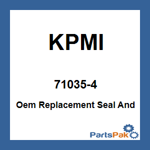 KPMI 71035-4; Oem Replacement Seal And Installation Tool