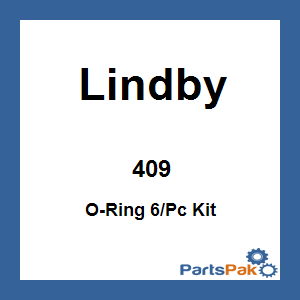 Lindby 409; O-Ring 6/Pc Kit
