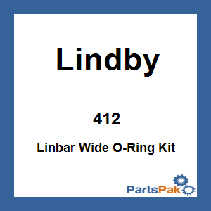 Lindby 412; Linbar Wide O-Ring Kit Replacement Part