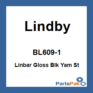 Lindby BL609-1; Linbar Gloss Black Fits Yamaha St Black Gloss