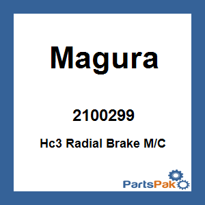 Magura 2100299; Hc3 Radial Brake Master Cylinder