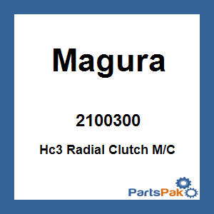 Magura 2100300; Hc3 Radial Clutch Master Cylinder