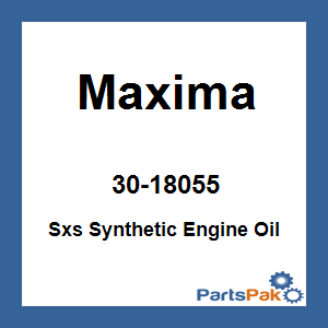 Maxima 30-18055; Sxs Synthetic Engine Oil 5W-50 55Gal
