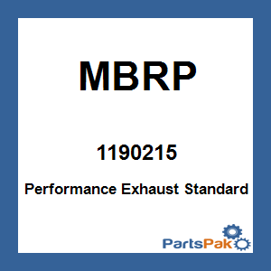 MBRP 1190215; Performance Exhaust Standard Silencer