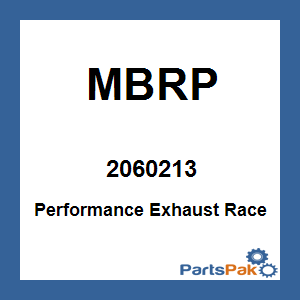 MBRP 2060213; Performance Exhaust Race Silencer