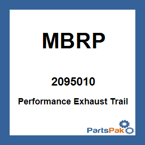 MBRP 2095010; Performance Exhaust Trail Silencer
