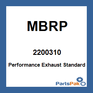 MBRP 2200310; Performance Exhaust Standard Silencer