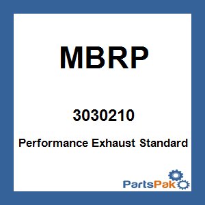 MBRP 3030210; Performance Exhaust Standard Silencer