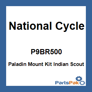 National Cycle P9BR500; Paladin Mount Kit Indian Scout