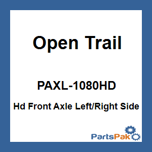 Open Trail PAXL-1080HD; Hd Front Axle Left / Right Side