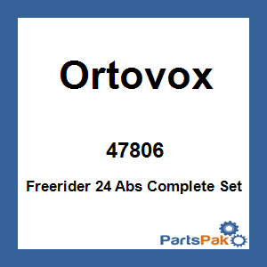 Ortovox 47806; Freerider 24 Abs Complete Set Snowmobile (Crazy Orange)