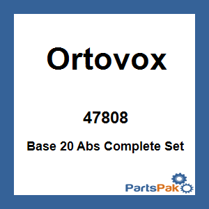 Ortovox 47808; Base 20 Abs Complete Set Snowmobile (Crazy Orange)