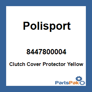 Polisport 8447800004; Clutch Cover Protector Yellow
