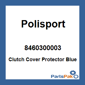 Polisport 8460300003; Clutch Cover Protector Blue