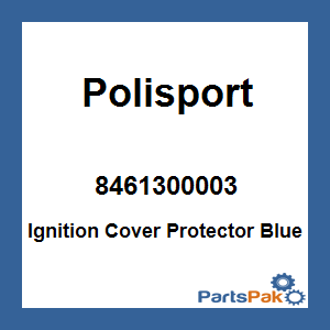 Polisport 8461300003; Ignition Cover Protector Blue