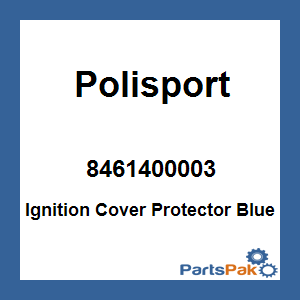 Polisport 8461400003; Ignition Cover Protector Blue