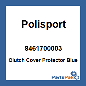 Polisport 8461700003; Clutch Cover Protector Blue