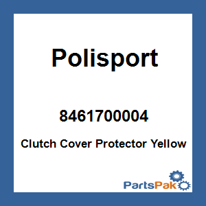 Polisport 8461700004; Clutch Cover Protector Yellow