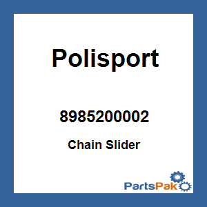 Polisport 8985200002; Chain Slider (Green)