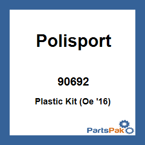 Polisport 90692; Plastic Kit (Oe '16)